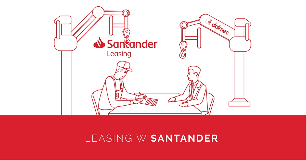 Leasing w Santander na zakup manipulatora przemysłowego Dalmec Polska