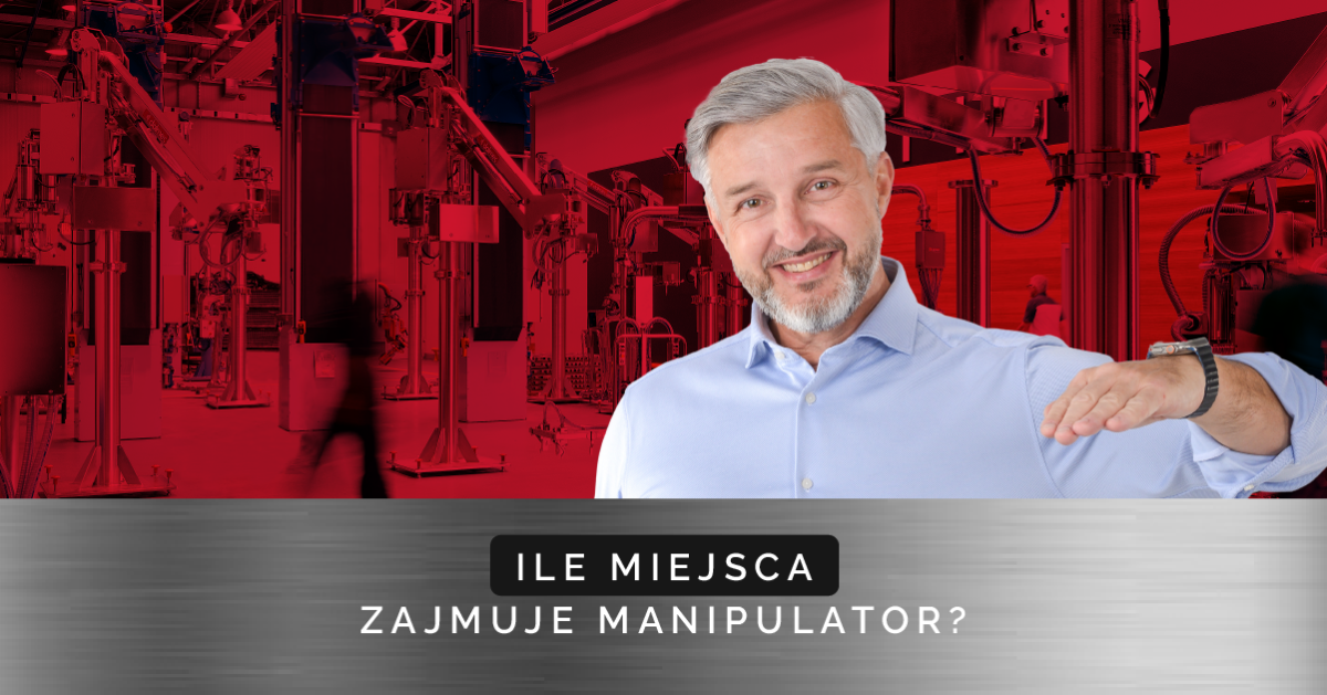Ile miejsca zajmuje manipulator przemysłówy? | Dalmec Polska