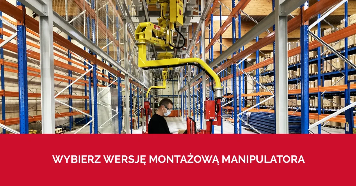 Wersje montażowe manipulatorów | Dalmec Polska