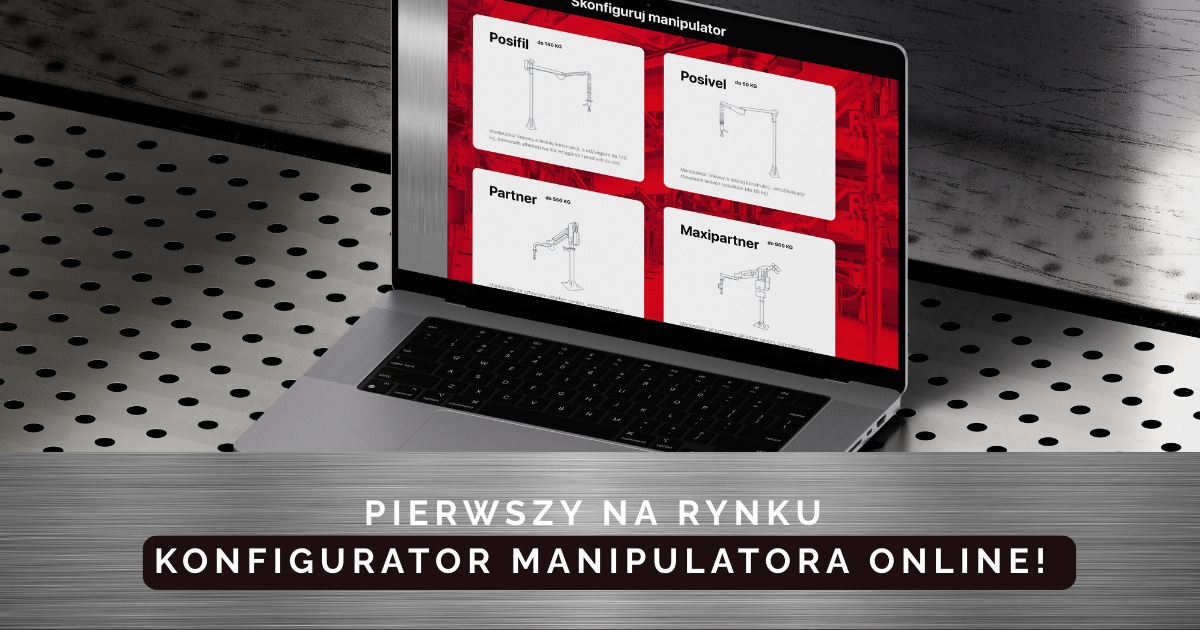 Pierwszy na rynku konfigurator manipulatora online